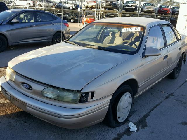 1FALP5241PG297731 - 1993 FORD TAURUS GL GOLD photo 2