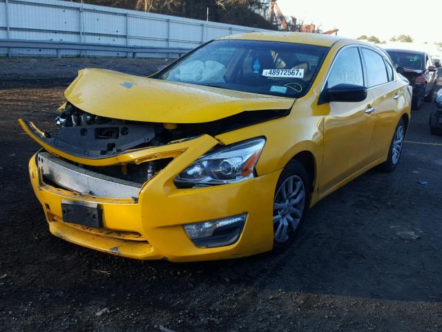 1N4AL3AP6DN516080 - 2013 NISSAN ALTIMA 2.5 YELLOW photo 2