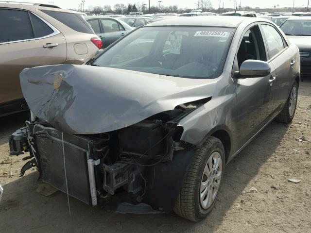 KNAFU4A26C5491880 - 2012 KIA FORTE EX SILVER photo 2