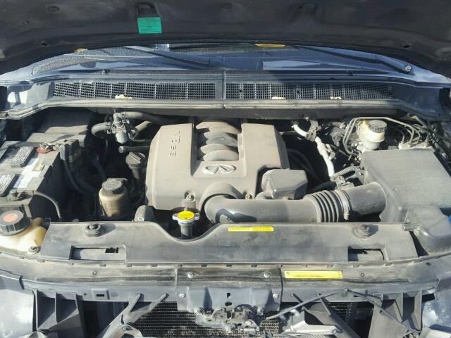 5N3AA08CX4N802468 - 2004 INFINITI QX56 BLACK photo 7