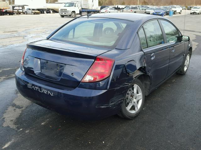 1G8AJ55F77Z200871 - 2007 SATURN ION LEVEL BLUE photo 4