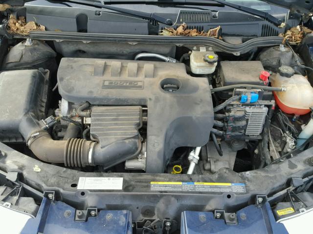 1G8AJ55F77Z200871 - 2007 SATURN ION LEVEL BLUE photo 7