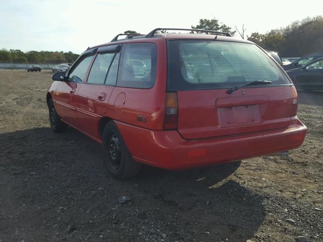 3FALP15P9WR151079 - 1998 FORD ESCORT SE RED photo 3