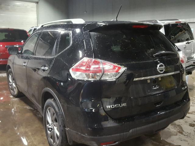 5N1AT2MV0FC872162 - 2015 NISSAN ROGUE S BLACK photo 3