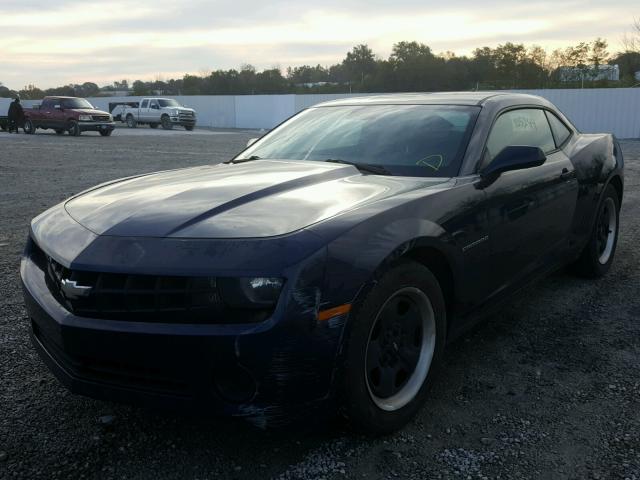 2G1FA1EDXB9114677 - 2011 CHEVROLET CAMARO LS BLACK photo 2