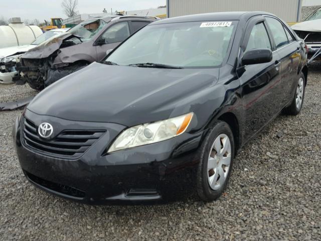 4T1BE46K97U145871 - 2007 TOYOTA CAMRY NEW BLACK photo 2