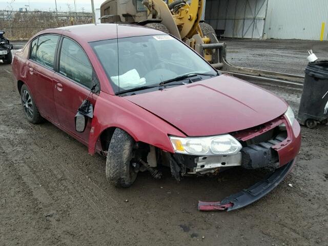 1G8AJ52F45Z132112 - 2005 SATURN ION LEVEL RED photo 1