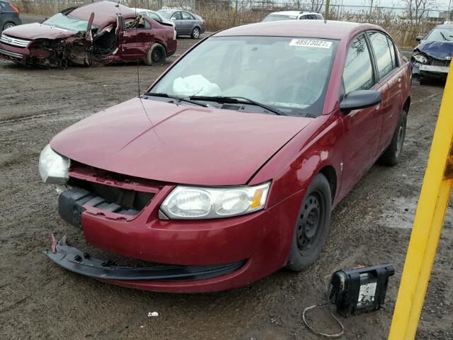 1G8AJ52F45Z132112 - 2005 SATURN ION LEVEL RED photo 2