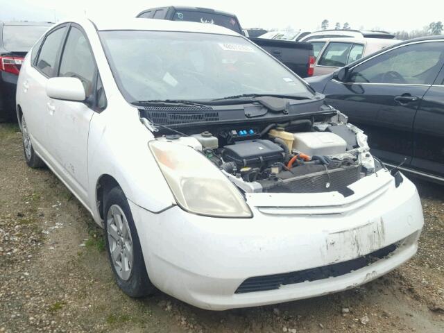 JTDKB22U840020436 - 2004 TOYOTA PRIUS WHITE photo 1