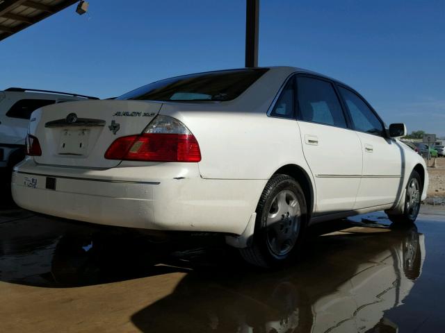 4T1BF28B13U333230 - 2003 TOYOTA AVALON XL WHITE photo 4