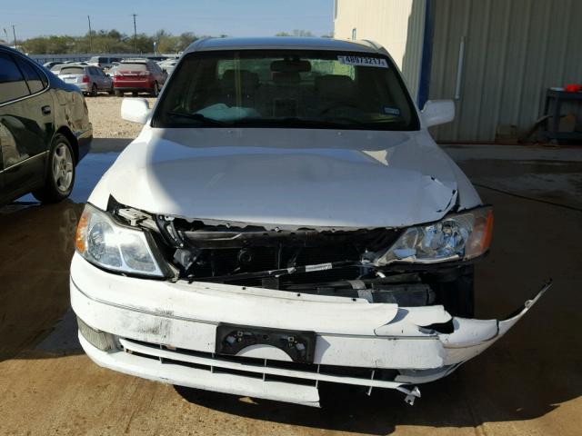 4T1BF28B13U333230 - 2003 TOYOTA AVALON XL WHITE photo 9