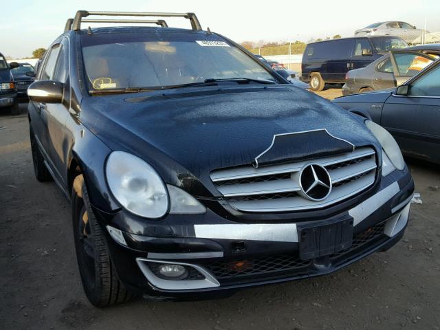 4JGCB75E16A008319 - 2006 MERCEDES-BENZ R 500 BLACK photo 1