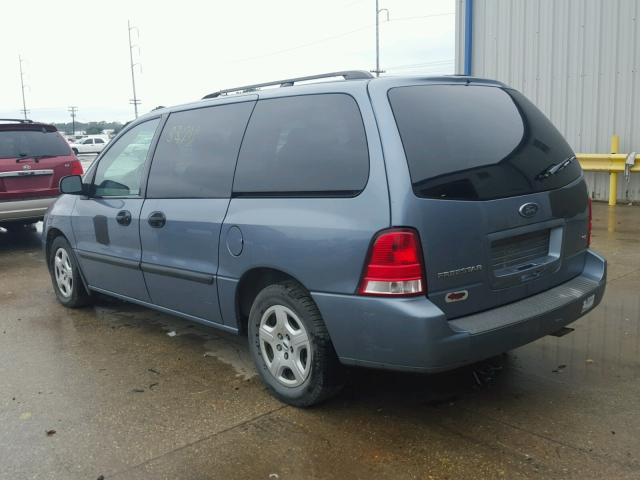 2FMZA51664BB20597 - 2004 FORD FREESTAR S BLUE photo 3