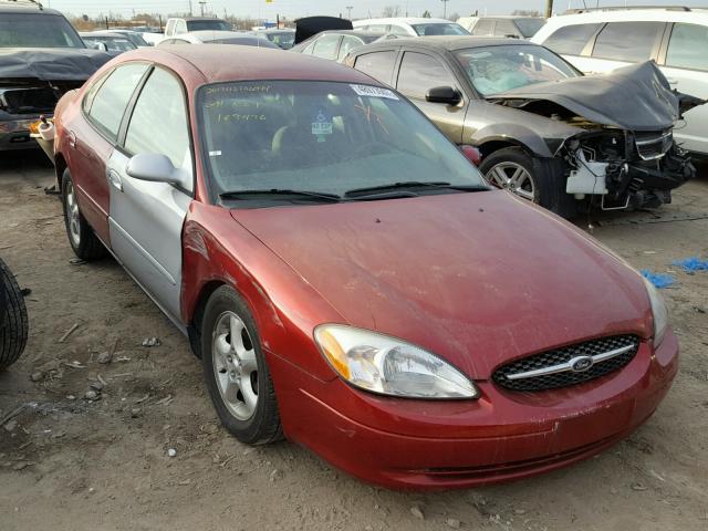 1FAFP55U71G169476 - 2001 FORD TAURUS SES RED photo 1