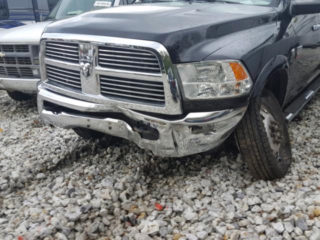 3C63DRJLXCG317354 - 2012 DODGE RAM 3500 L BLACK photo 9