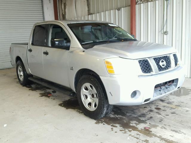 1N6AA07A94N525175 - 2004 NISSAN TITAN XE GRAY photo 1