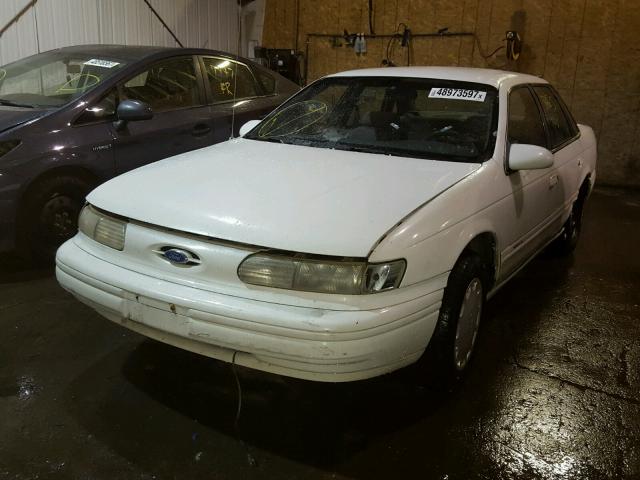 1FALP52U8SG313481 - 1995 FORD TAURUS GL WHITE photo 2