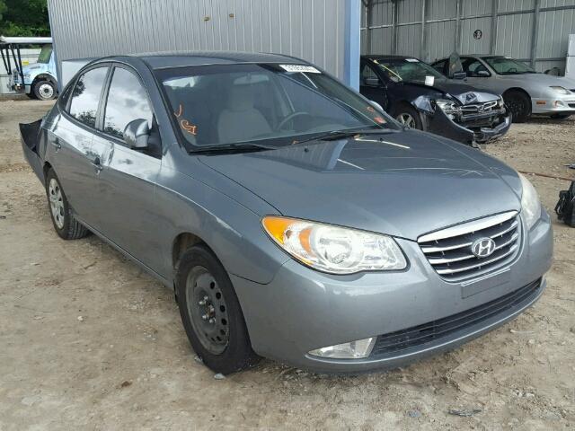 KMHDU4AD6AU925371 - 2010 HYUNDAI ELANTRA BL GRAY photo 1