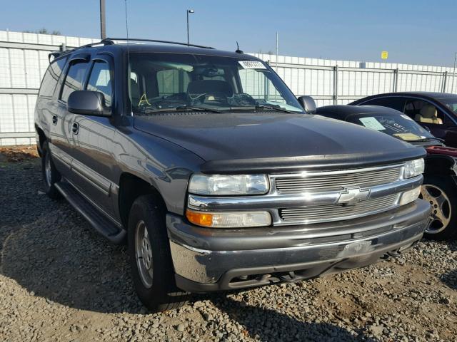 3GNFK16T92G323626 - 2002 CHEVROLET SUBURBAN K GRAY photo 1