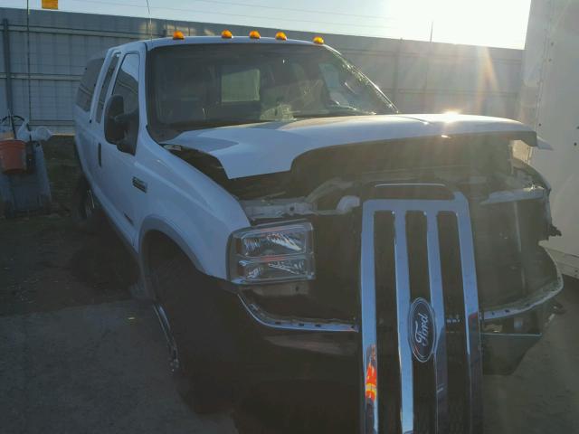 1FTWX31P75ED05850 - 2005 FORD F350 SRW S WHITE photo 1