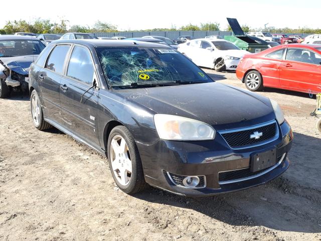 1G1ZW63146F146803 - 2006 CHEVROLET MALIBU MAX BLACK photo 1