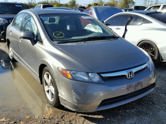 2HGFA16908H351874 - 2008 HONDA CIVIC EXL 灰色 照片 1
