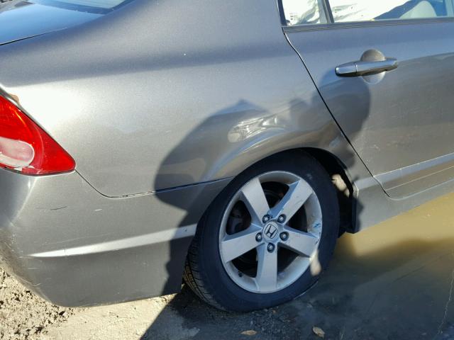 2HGFA16908H351874 - 2008 HONDA CIVIC EXL 灰色 照片 9