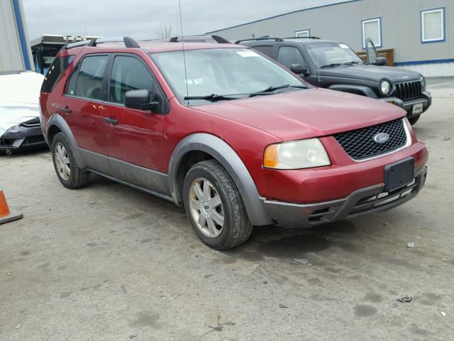 1FMZK01145GA08363 - 2005 FORD FREESTYLE RED photo 1