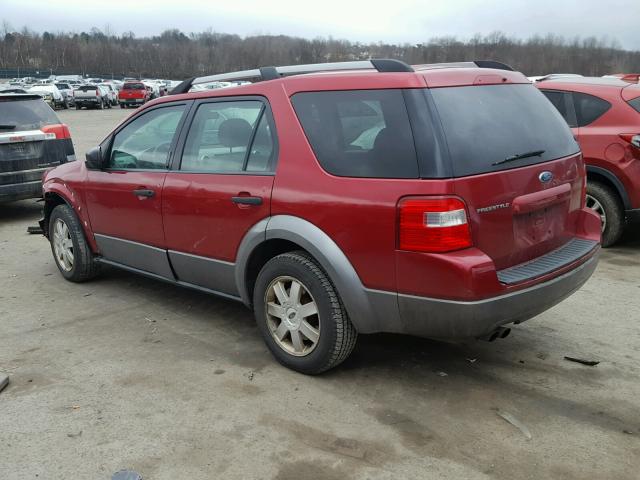 1FMZK01145GA08363 - 2005 FORD FREESTYLE RED photo 3