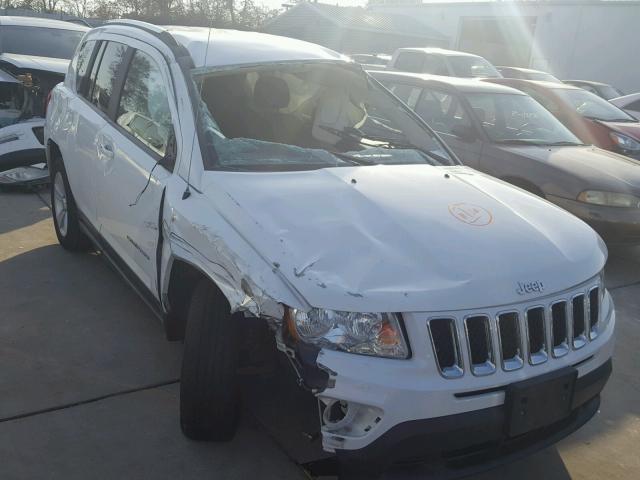 1C4NJCEB4CD651661 - 2012 JEEP COMPASS LA WHITE photo 1