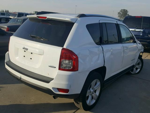 1C4NJCEB4CD651661 - 2012 JEEP COMPASS LA WHITE photo 4