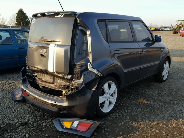 KNDJT2A2XA7072744 - 2010 KIA SOUL + BLUE photo 4