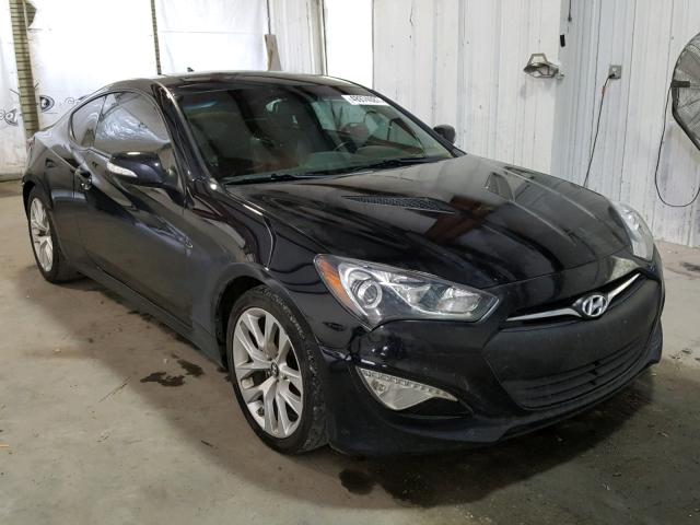 KMHHU6KJ8DU101653 - 2013 HYUNDAI GENESIS CO BLACK photo 1