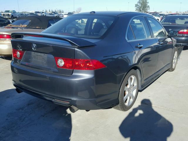 JH4CL95945C015234 - 2005 ACURA TSX GRAY photo 4