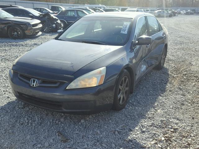 1HGCM66503A070363 - 2003 HONDA ACCORD EX BLACK photo 2