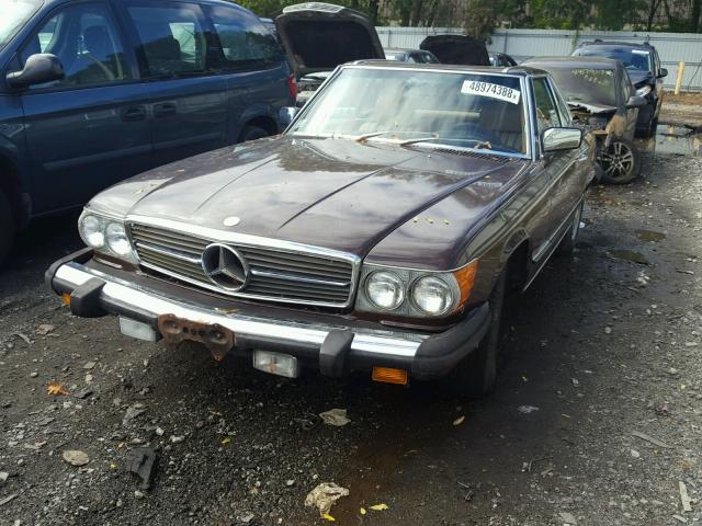 10704412059620 - 1980 MERCEDES-BENZ 450 SL BROWN photo 2