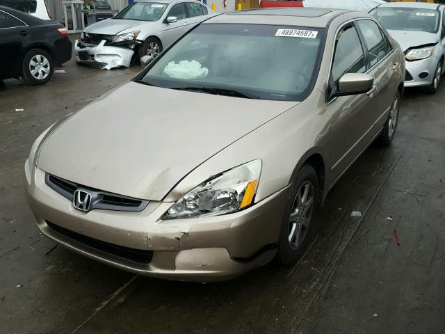 1HGCM66563A060520 - 2003 HONDA ACCORD EX GOLD photo 2