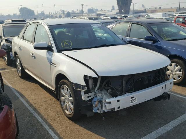 1FAHP23W49G118248 - 2009 FORD TAURUS SE WHITE photo 1