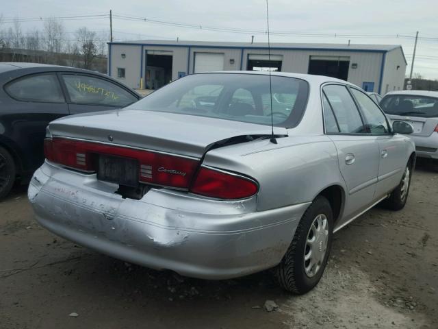 2G4WS52J051140144 - 2005 BUICK CENTURY CU SILVER photo 4