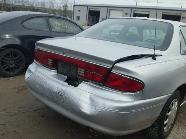 2G4WS52J051140144 - 2005 BUICK CENTURY CU SILVER photo 9