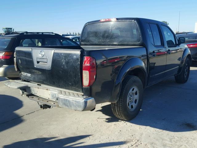 1N6AD0ER3CC416527 - 2012 NISSAN FRONTIER S BLACK photo 4