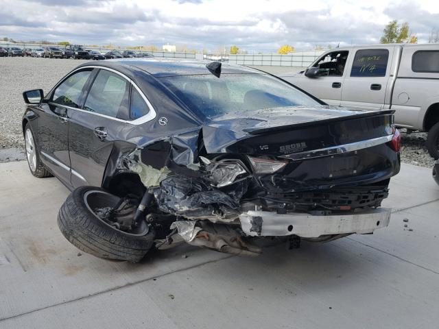 2G1145S33H9178427 - 2017 CHEVROLET IMPALA PRE შავი ფოტო 3