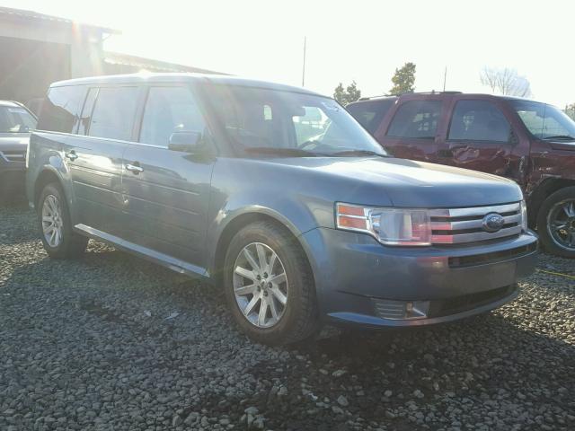 2FMHK6CC8ABA81394 - 2010 FORD FLEX SEL BLUE photo 1