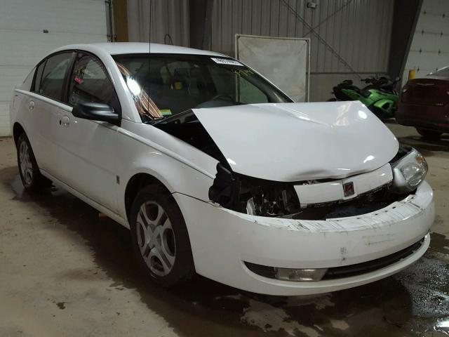 1G8AL52F34Z125953 - 2004 SATURN ION LEVEL WHITE photo 1
