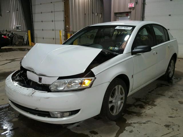 1G8AL52F34Z125953 - 2004 SATURN ION LEVEL WHITE photo 2