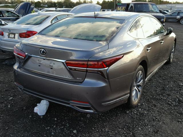 JTHC51FF3J5002327 - 2018 LEXUS LS 500 GRAY photo 4