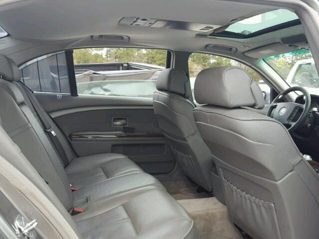 WBAGN63484DS50003 - 2004 BMW 745 LI GRAY photo 6