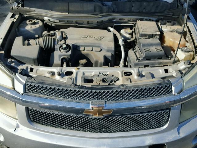 2CNDL13F276010153 - 2007 CHEVROLET EQUINOX LS SILVER photo 7