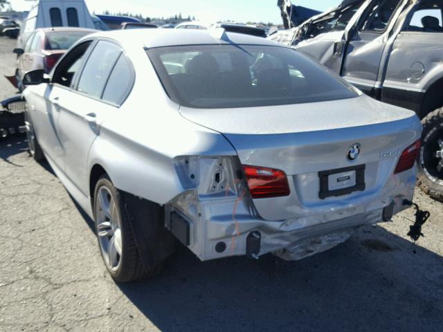 WBA5B1C55ED475217 - 2014 BMW 535 I SILVER photo 3