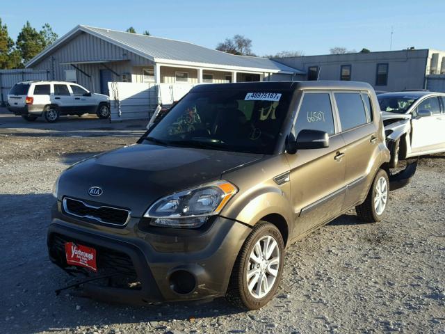 KNDJT2A64C7461546 - 2012 KIA SOUL + BROWN photo 2